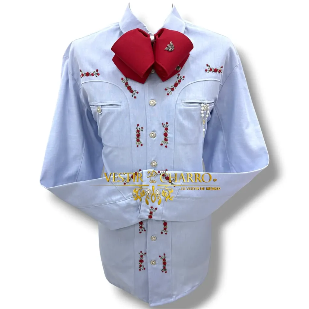 CAMISA BORDADO ROCOCO TALLA 46