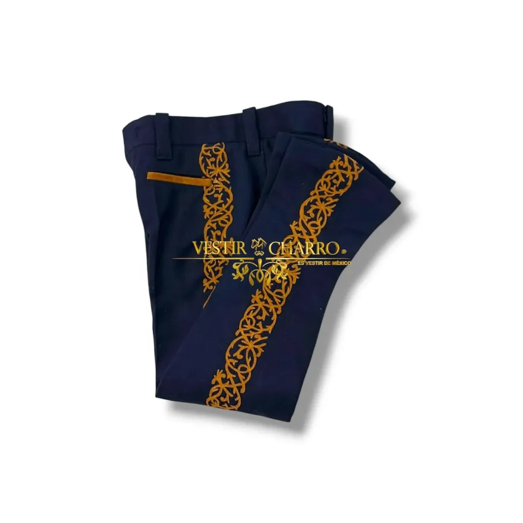 PANTALON GRECA SENCILLA CON VIVO NIÑO 4