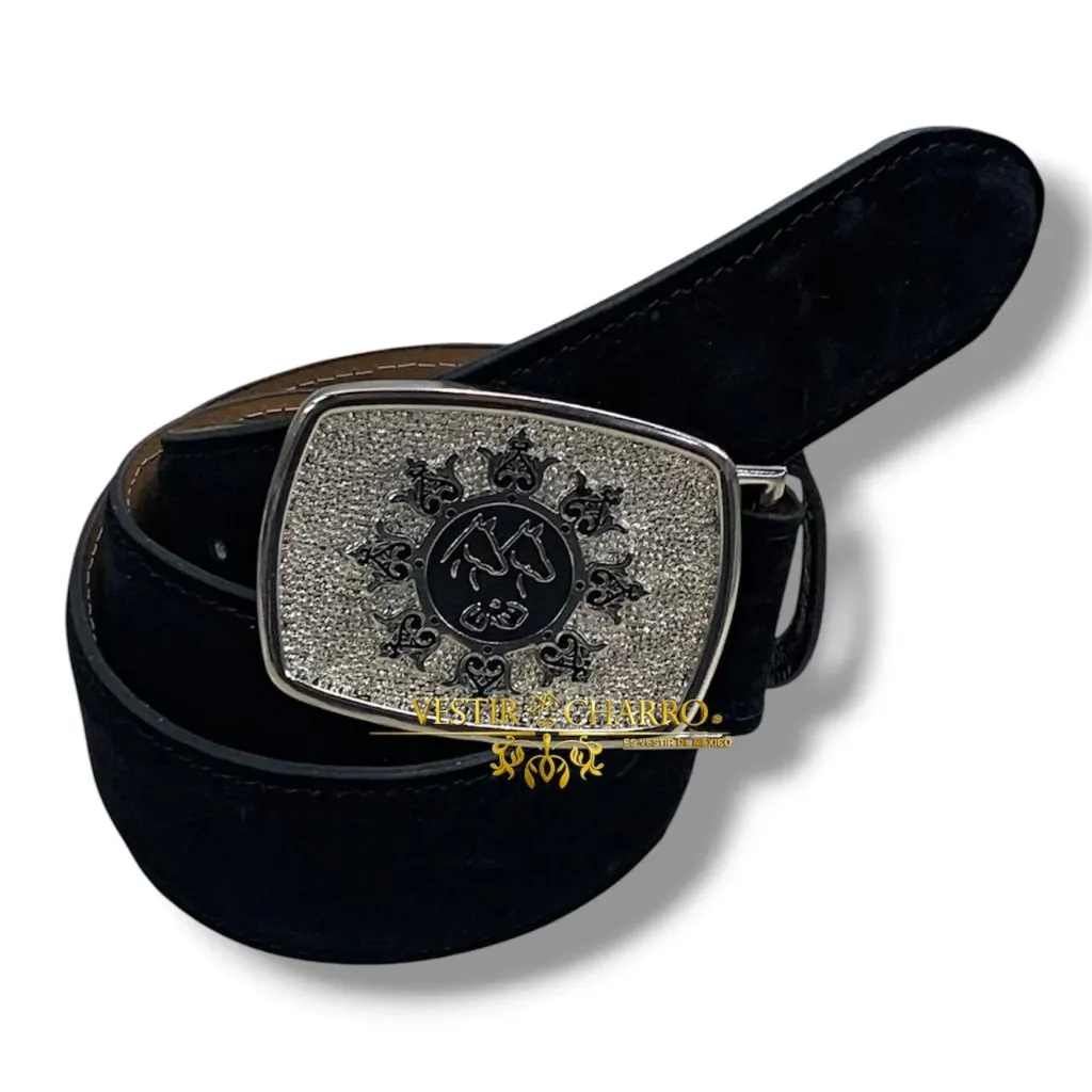 CINTURON ANTE TALLA 40 CON HEBILLA 2.5"