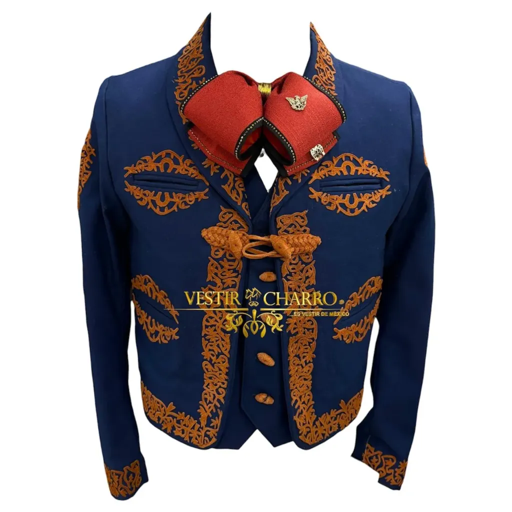 CHAQUETILLA Y CHALECO CACHIRULEADA MEDIANA