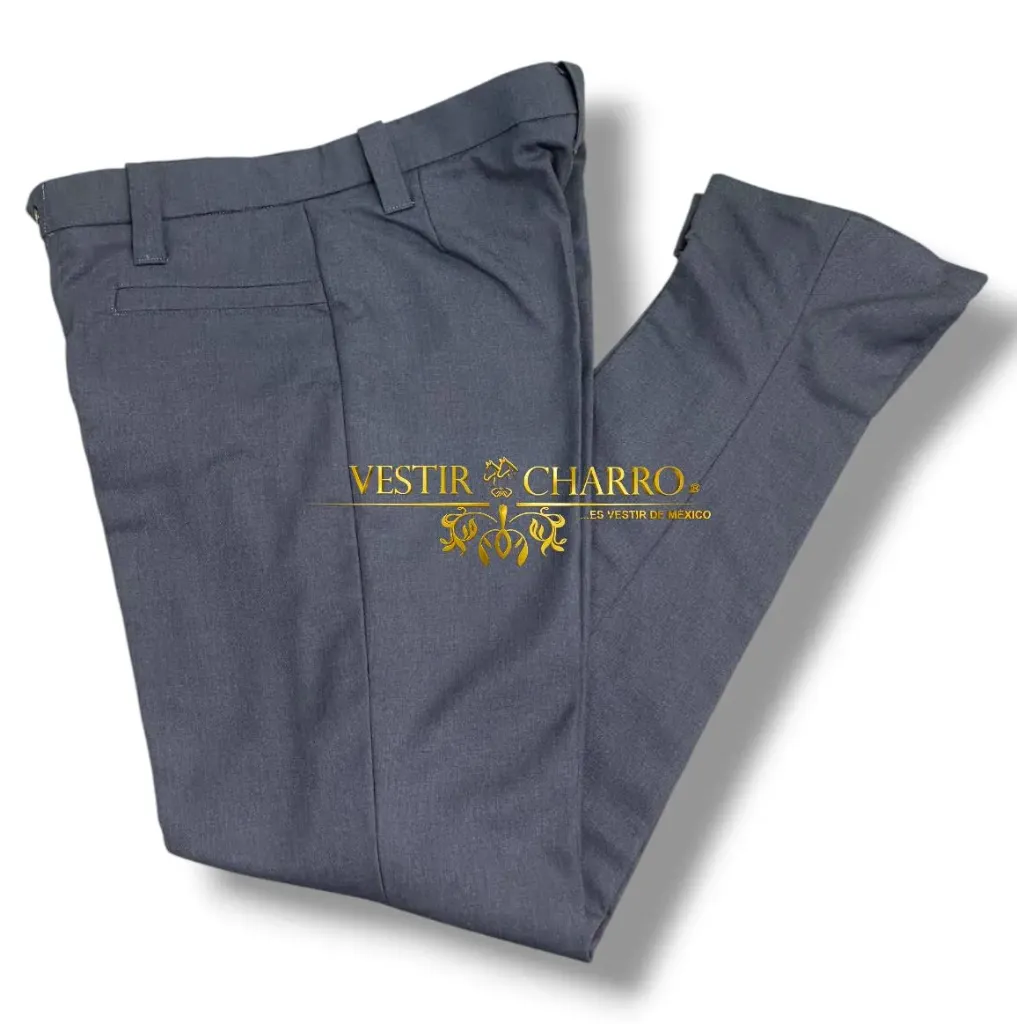 PANTALON CHARRO LISO ADULTO 36x32