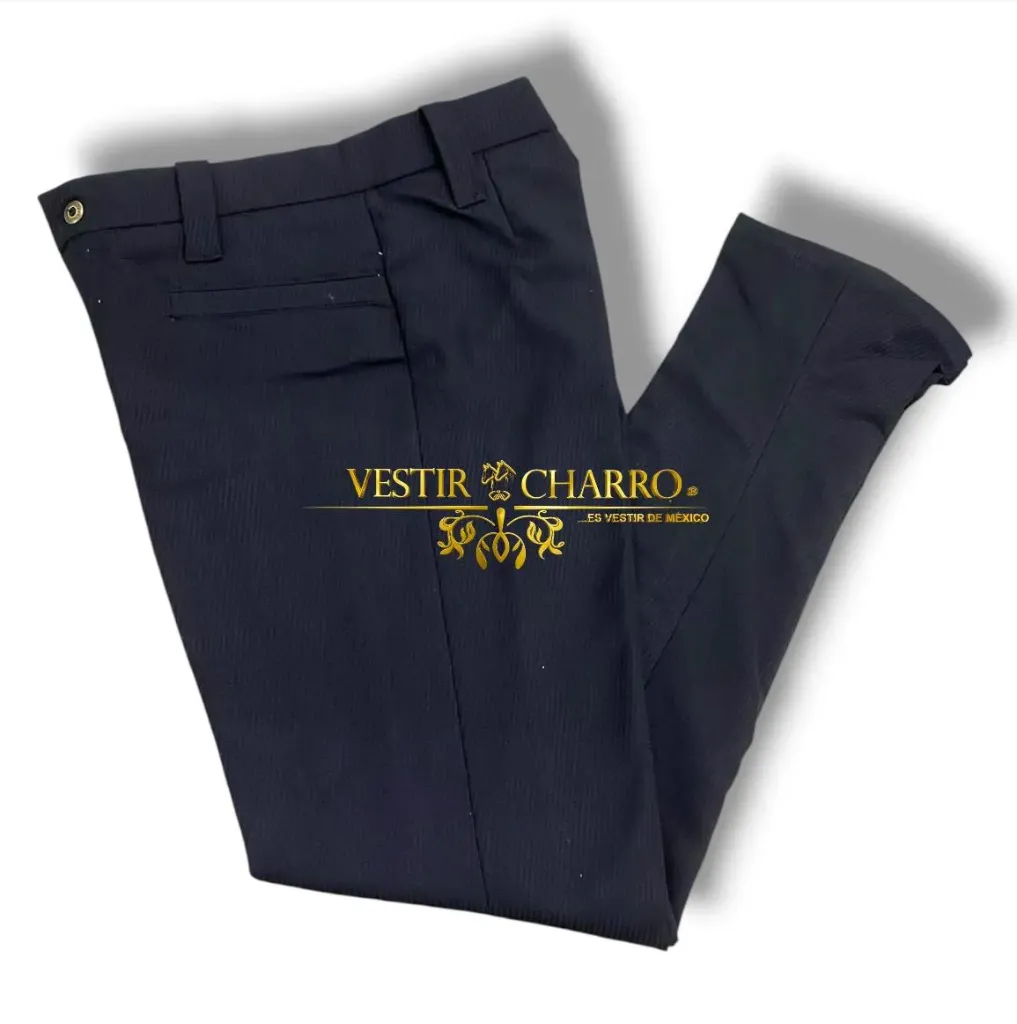 PANTALON CHARRO LISO ADULTO 34x32