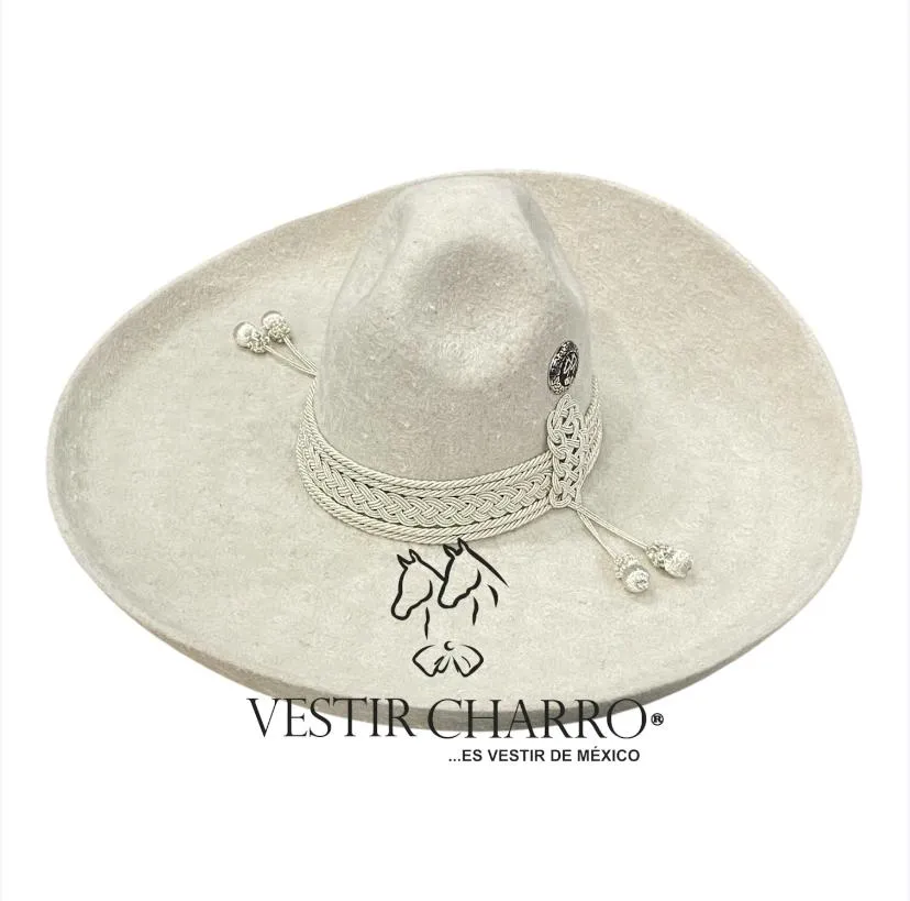 SOMBRERO LANA CORDON TRENZADO NIÑO TALLA 52