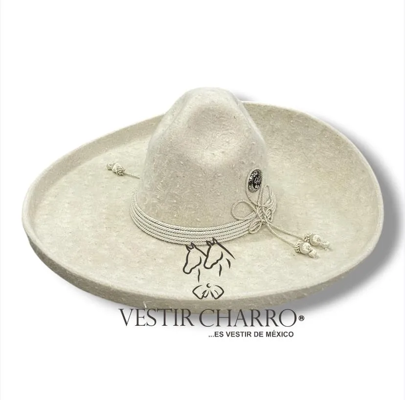 SOMBRERO LANA CORDÓN TALLA 60