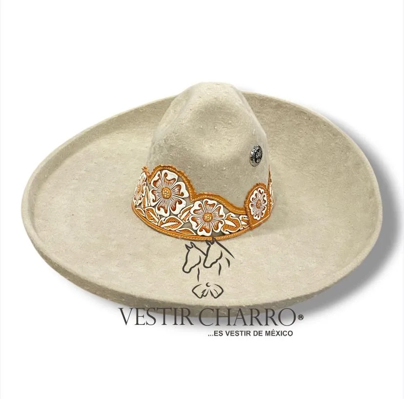 SOMBRERO LANA TOQUILLA CINCELADA TALLA 60