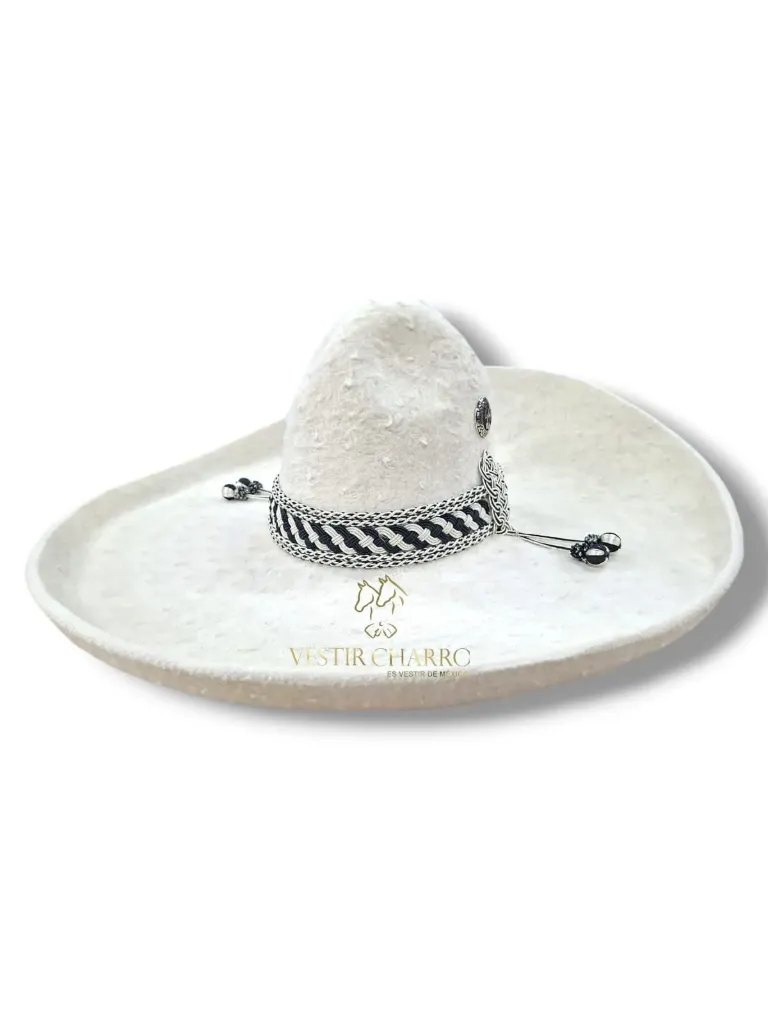 SOMBRERO LANA CORDON TRENZADO TALLA 57