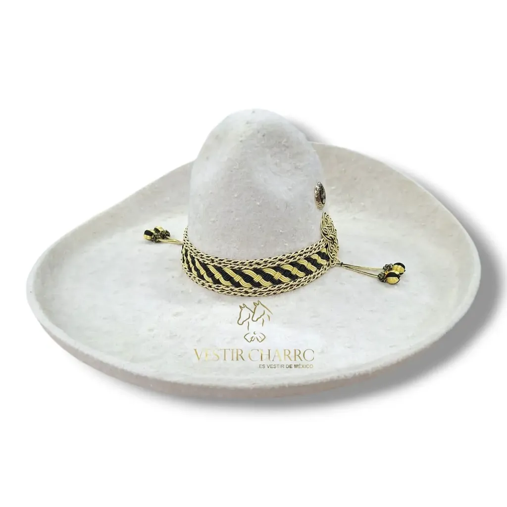 SOMBRERO LANA CORDON TRENZADO TALLA 56