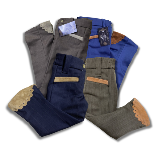 PANTALON CON TALONERA Y VIVO PARA NIÑO 