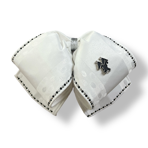 MOÑO BLANCO CON PIEDRAS ADULTO