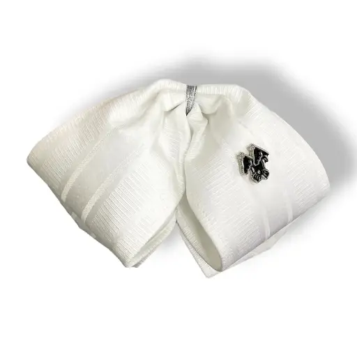 MOÑO BLANCO LISO ADULTO