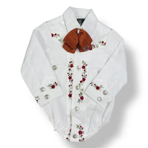 CAMISA BORDADO ROCOCO TALLA 4 