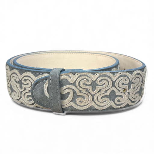 CINTURON ARTESANAL GREQUEADO S/HEBILLA