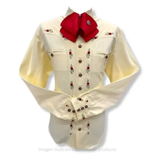 CAMISA BORDADO ROCOCO TALLA 44 
