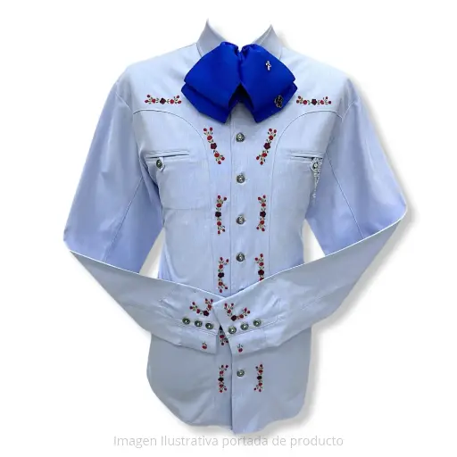 CAMISA BORDADO ROCOCO TALLA 30 