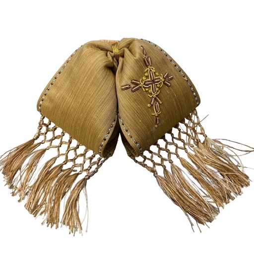 MOÑO AMARILLO CANUTILLO CON BARBAS