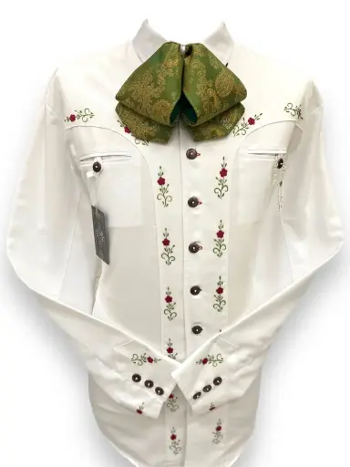 CAMISA BORDADO ROCOCO TALLA 28