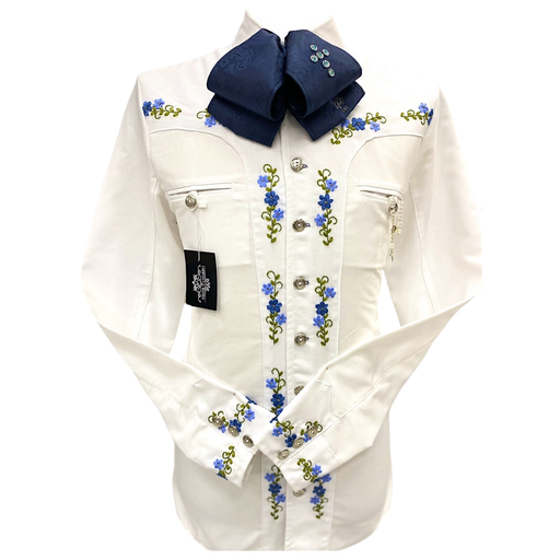 CAMISA BORDADO LISTON TALLA 40