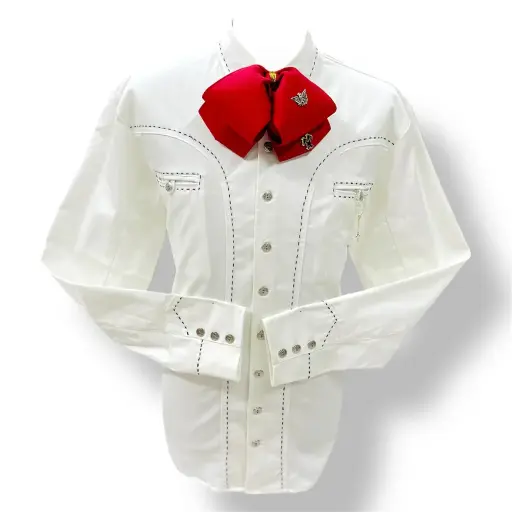 CAMISA STRECH PESPUNTE TALLA 40
