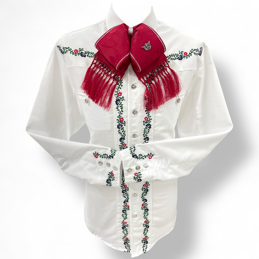 CAMISA ADULTO CON BORDADO TALLA#38