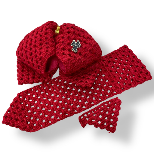 MOÑO TEJIDO ARTESANAL LISO ADULTO 