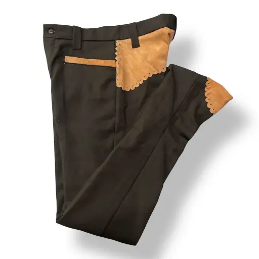 PANTALON CUADRILERA Y TALONERA ADULTO 
